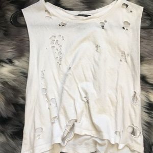 forever21 ripped tank!